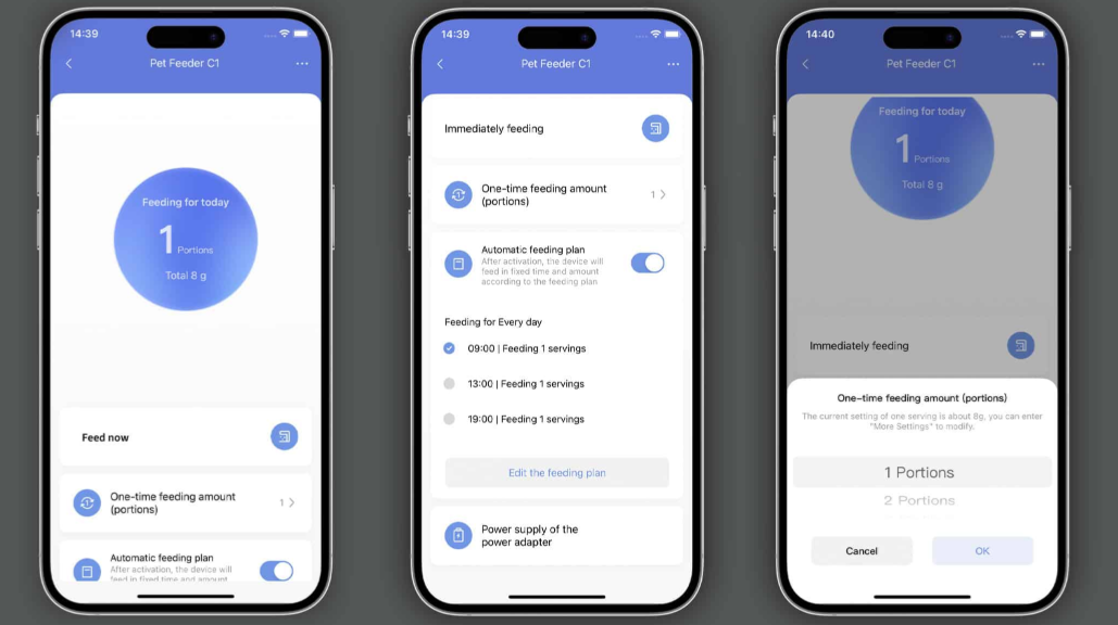 Intelligent Pet Food Dispenser