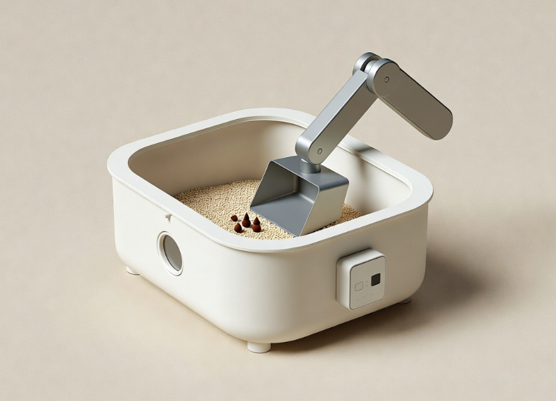 Cat Litter Box Automatic Cleaning