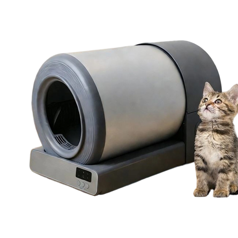 Self-Cleaning Stainless Steel Smart Cat Litter Tray 